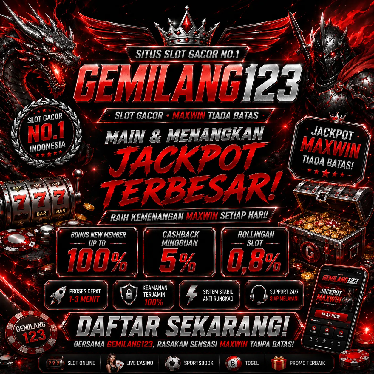 GEMILANG123Banner